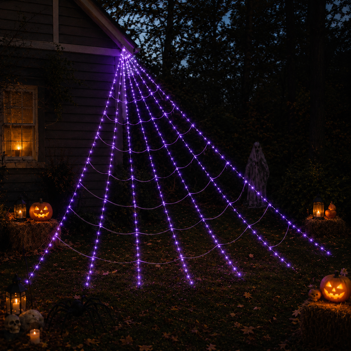 Tangled Spell LED Web